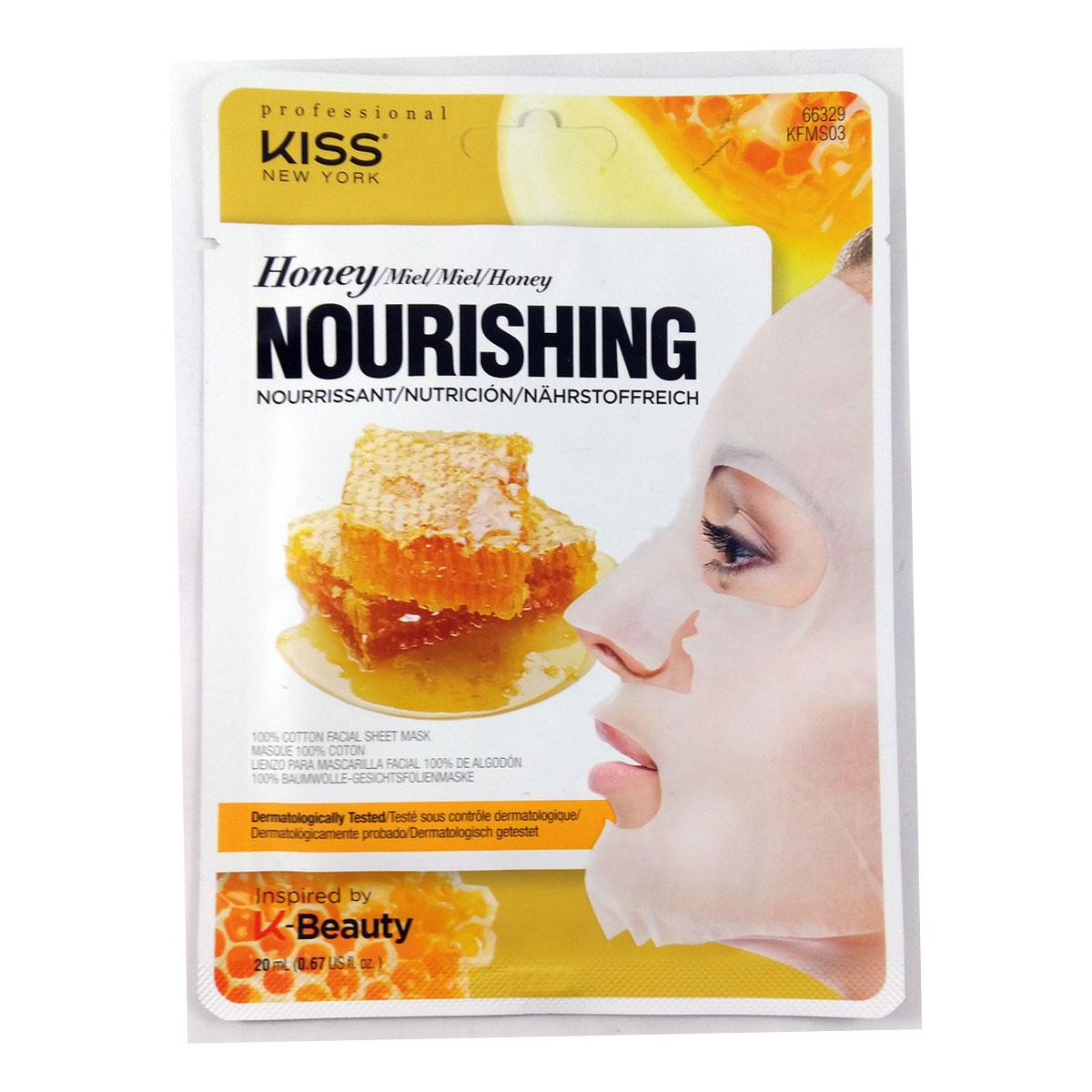 ماسک تغذیه کننده عسل - KISS NOURISHING HONEY MASK KFMS03