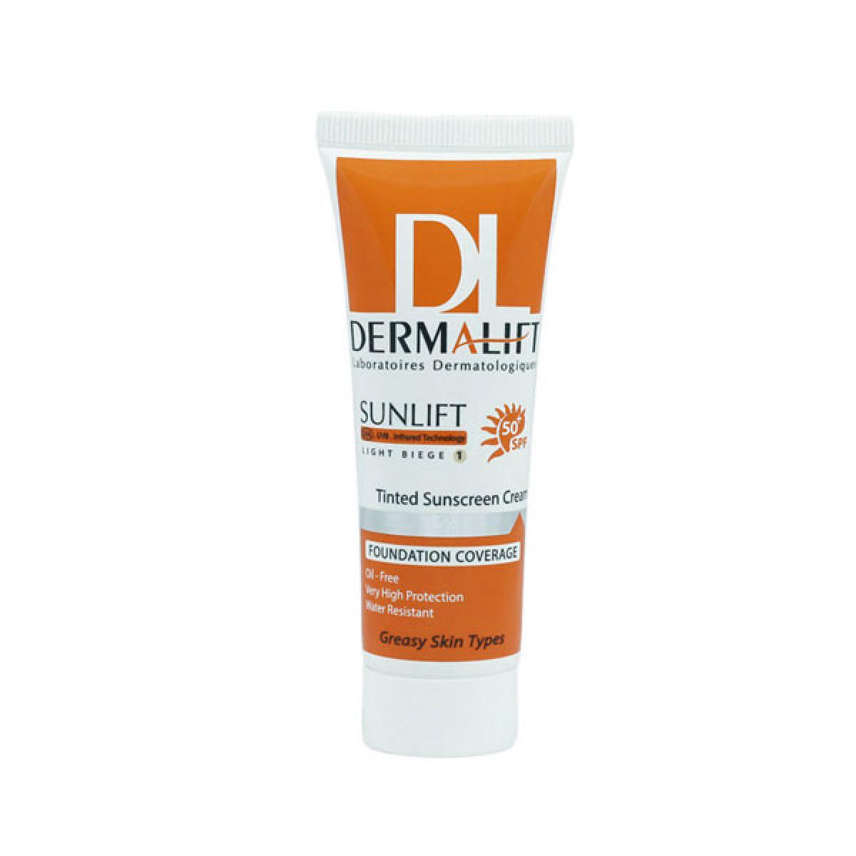 کرم ضد آفتاب سان لیفت فاقد چربی +SPF50 - Sunlift Oil Free Sunscreen Cream SPF50+