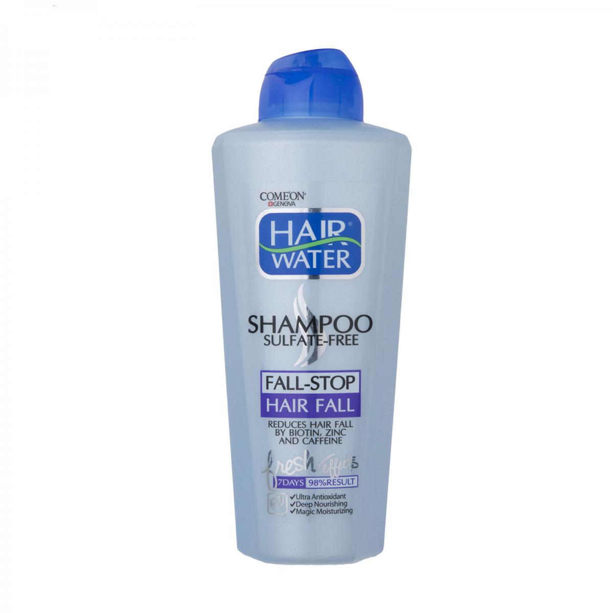 شامپو ضد ریزش مدل Hair Water حجم 400 میل - Comeon Hair Water Fall Stop Shampoo 400ml