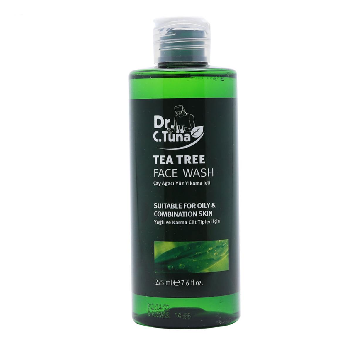 ژل شستشوی ضدجوش حاوی روغن درخت چای - Dr C Tuna Tea Tree Series Face Wash