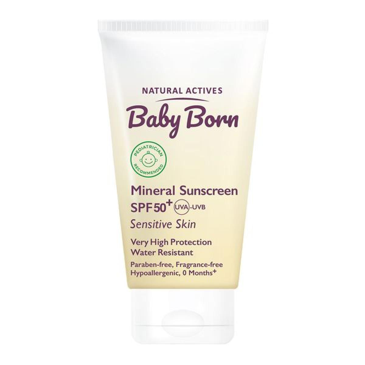 ضد آفتاب کودک SPF50 - Mineral sunscreen SPF50+