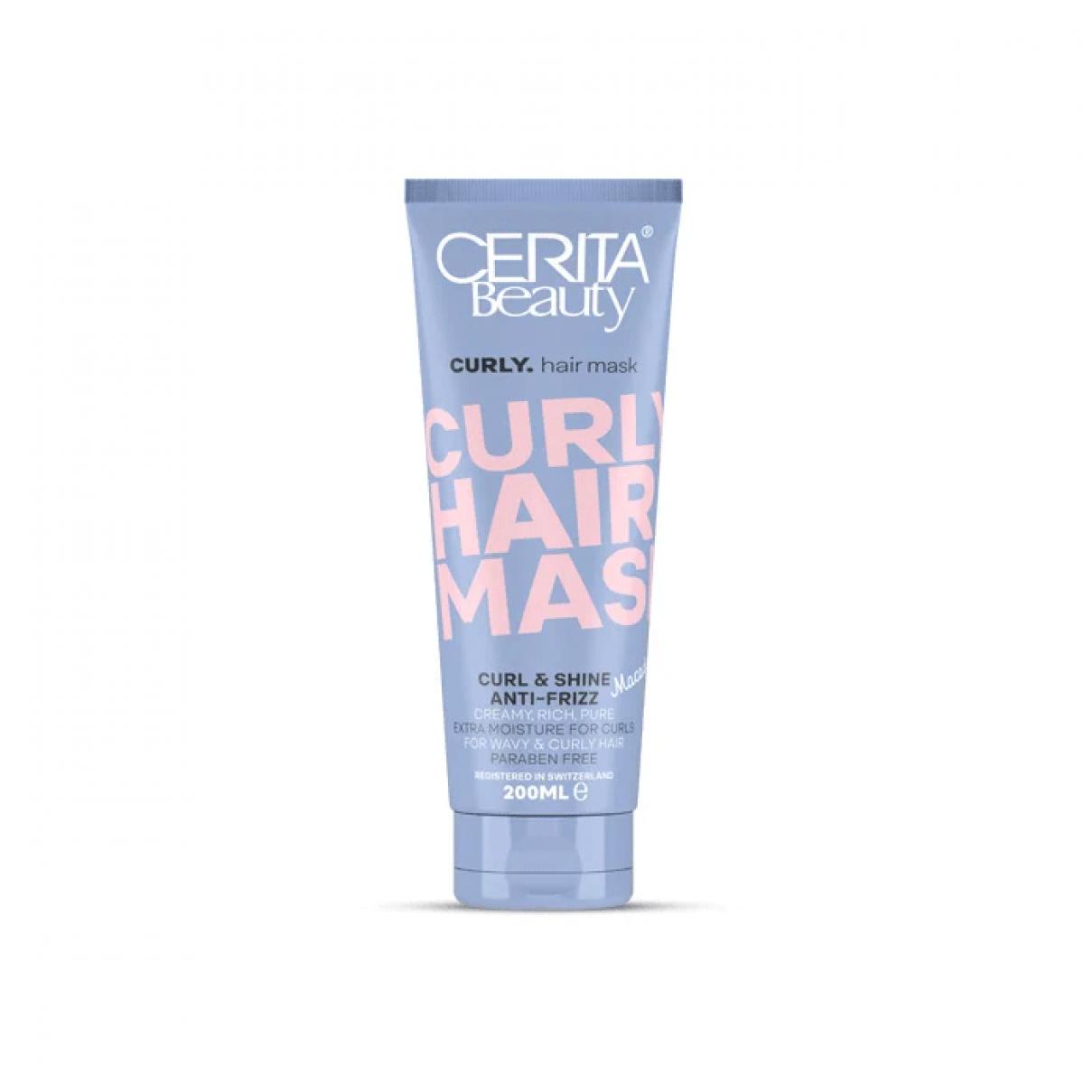ماسک مو مناسب موهای فر - Cerita Beauty Curly Hair Mask 200 ml