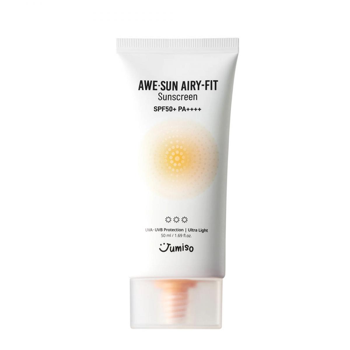 ضد آفتاب بدون رنگ مدل Awe-Sun Airy-Fit - Awe-Sun Airy-Fit Sunscreen SPF50+ PA++++ 50ml