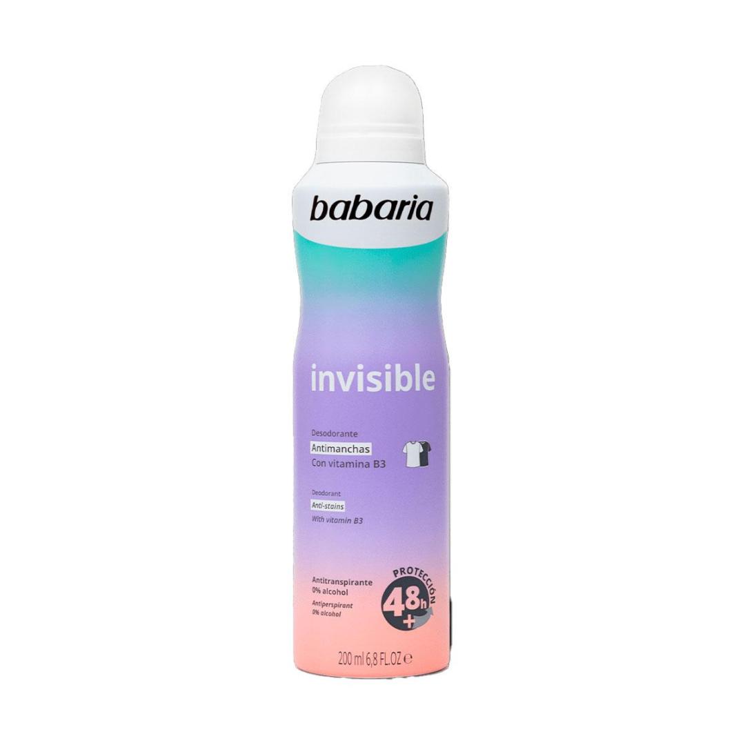 اسپری دئودورانت Invisible باباریا