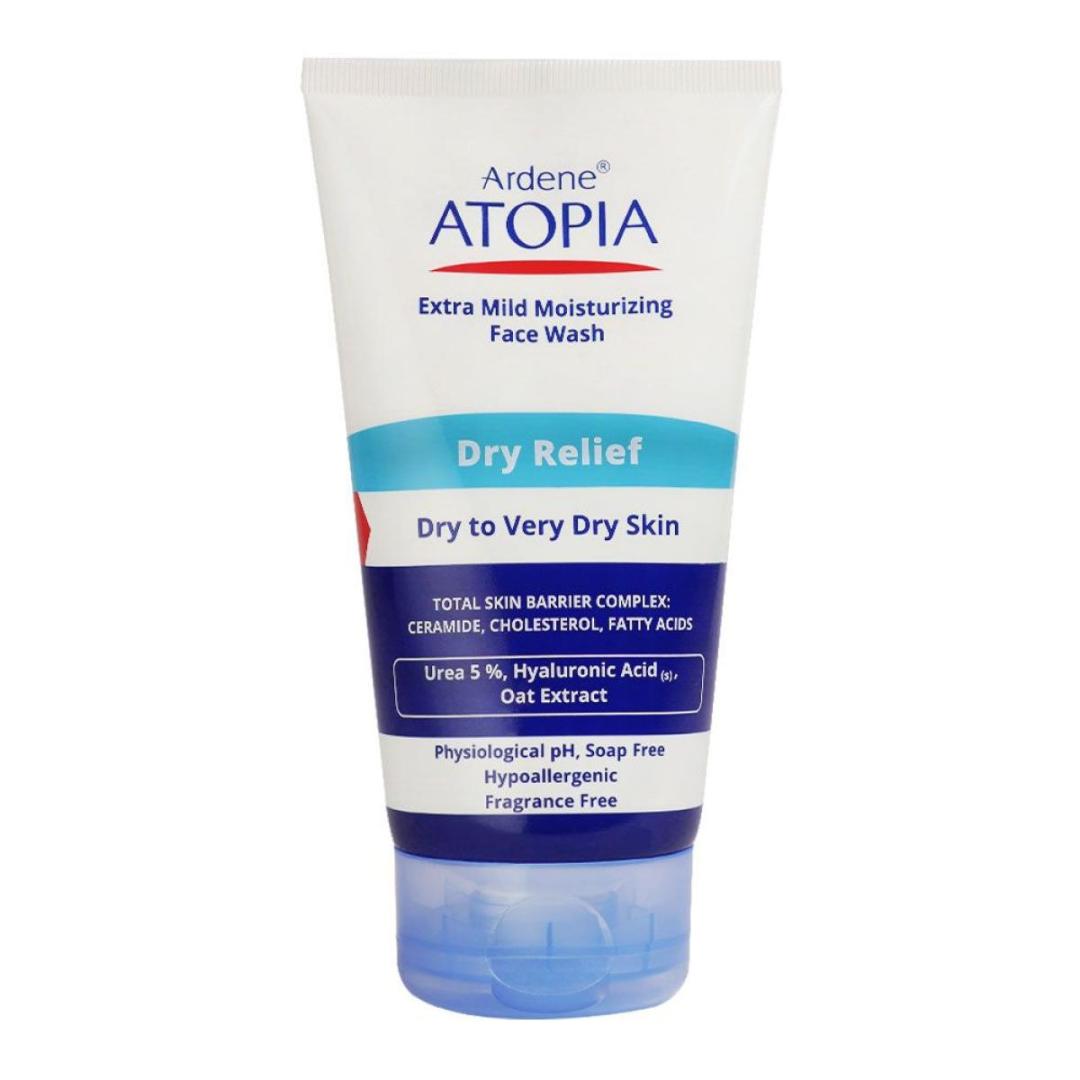 شوینده صورت مرطوب کننده اوره 5% اتوپیا مدل Dry Relief آردن