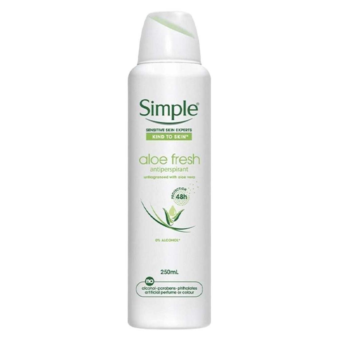 اسپری ضد تعريق بدون بو مدل Aloe fresh سيمپل