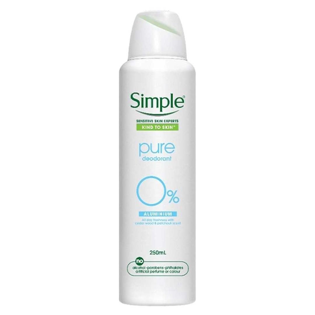 اسپری ضد تعريق بدون بو مدل Pure سيمپل