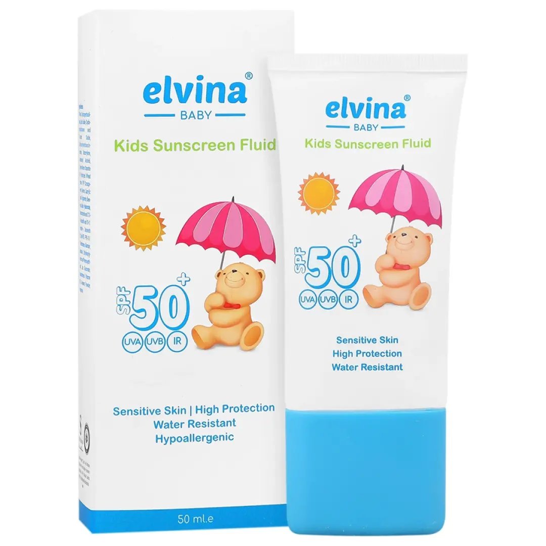 فلوئید ضد آفتاب کودک SPF50 الوینا